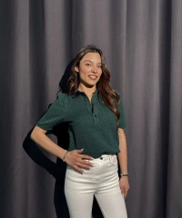 Polo Yaka Yeşil Tişört