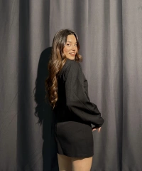 Premium Siyah Ceket Etek Takım