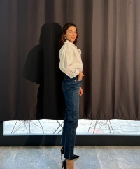 Boy Fit Kesik Paça Jean