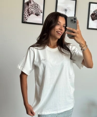 Beyaz Alo Tişört