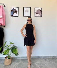 Orijinal Marka Siyah Elbise