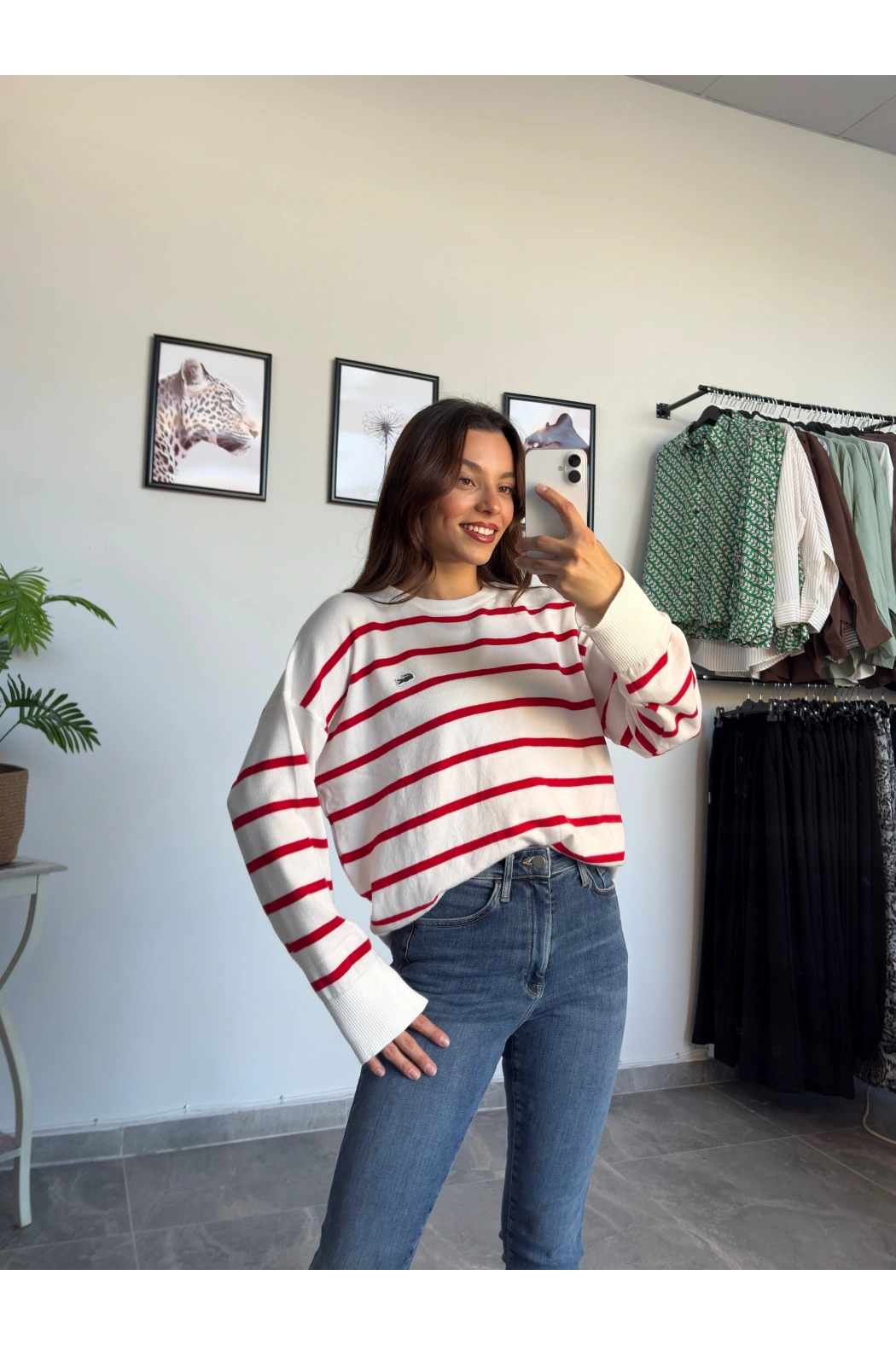 Dokulu Lacoste Triko Kazak