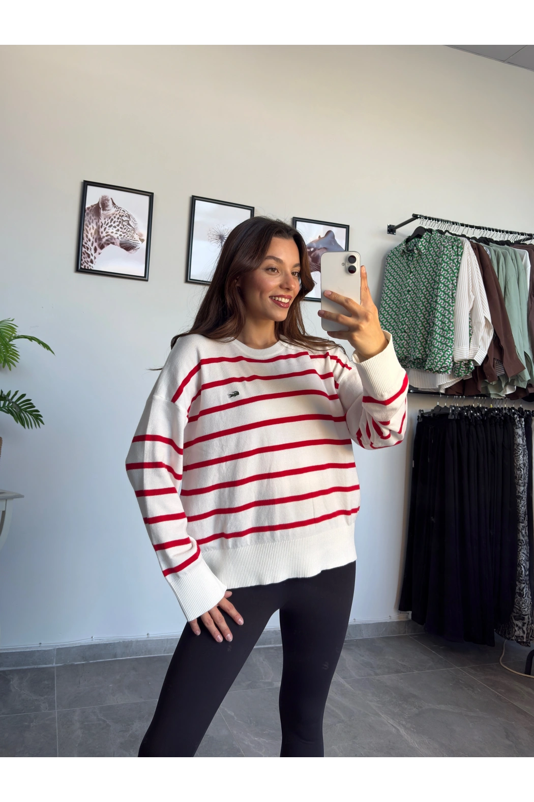 Dokulu Lacoste Triko Kazak