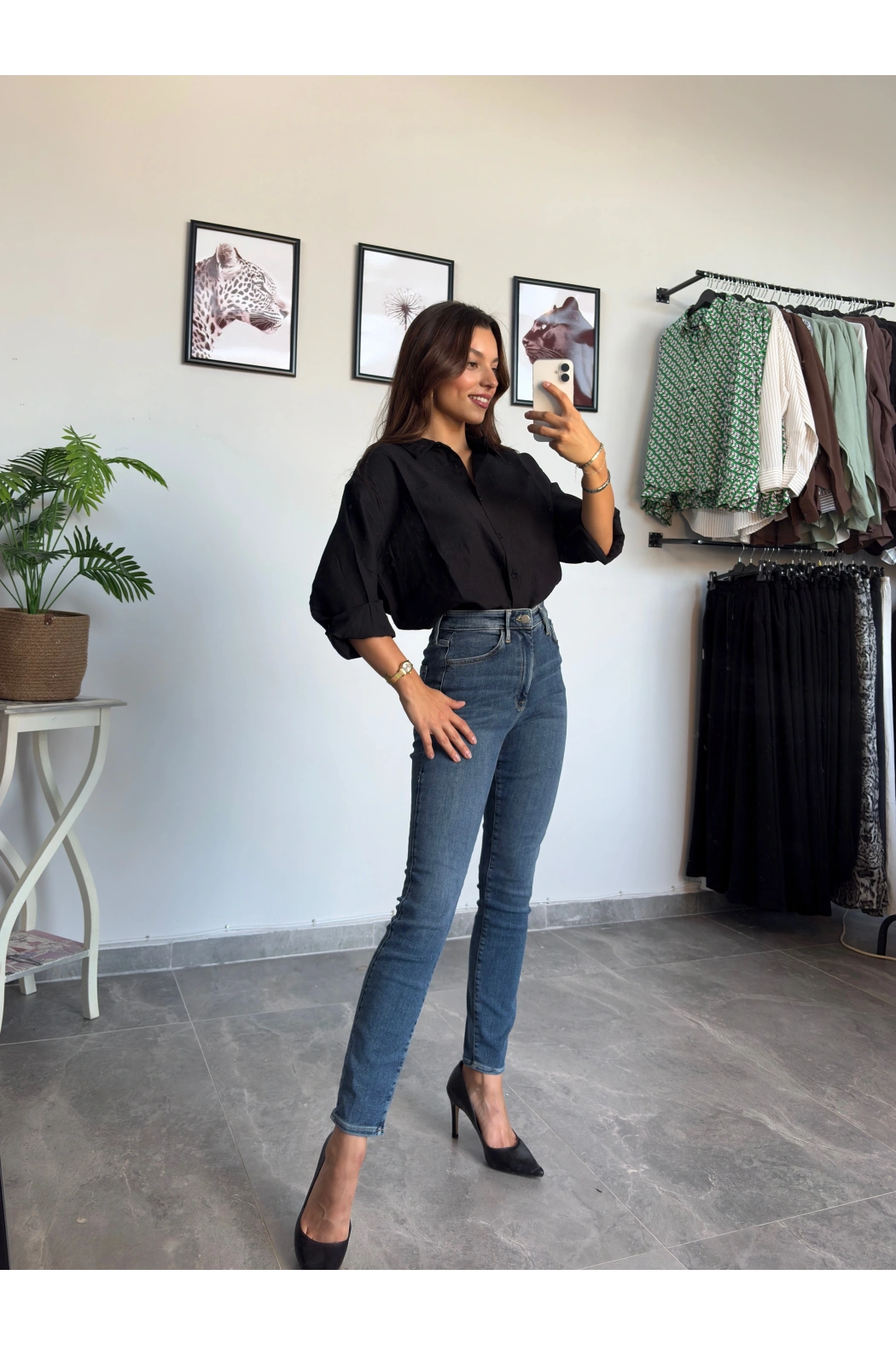 Dar Paça Kot Pantolon