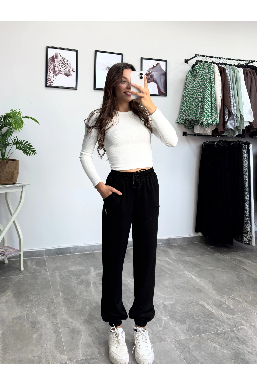 Oysho Siyah Jogger Eşofman