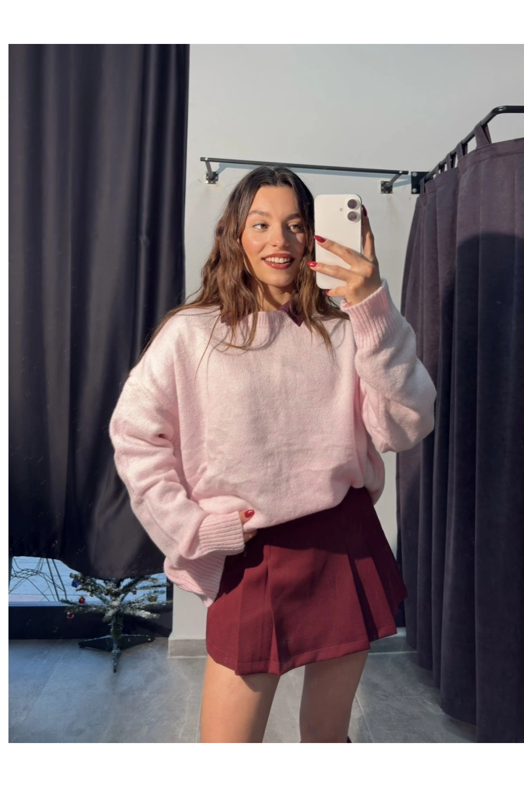 Pembe Yumuşak Dokulu Kazak