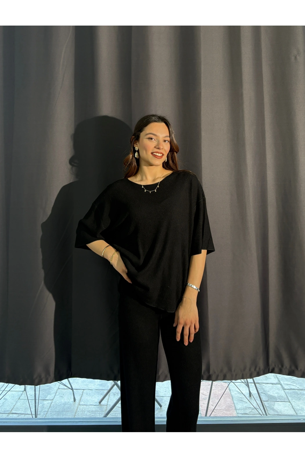 Siyah Alt Üst Takım