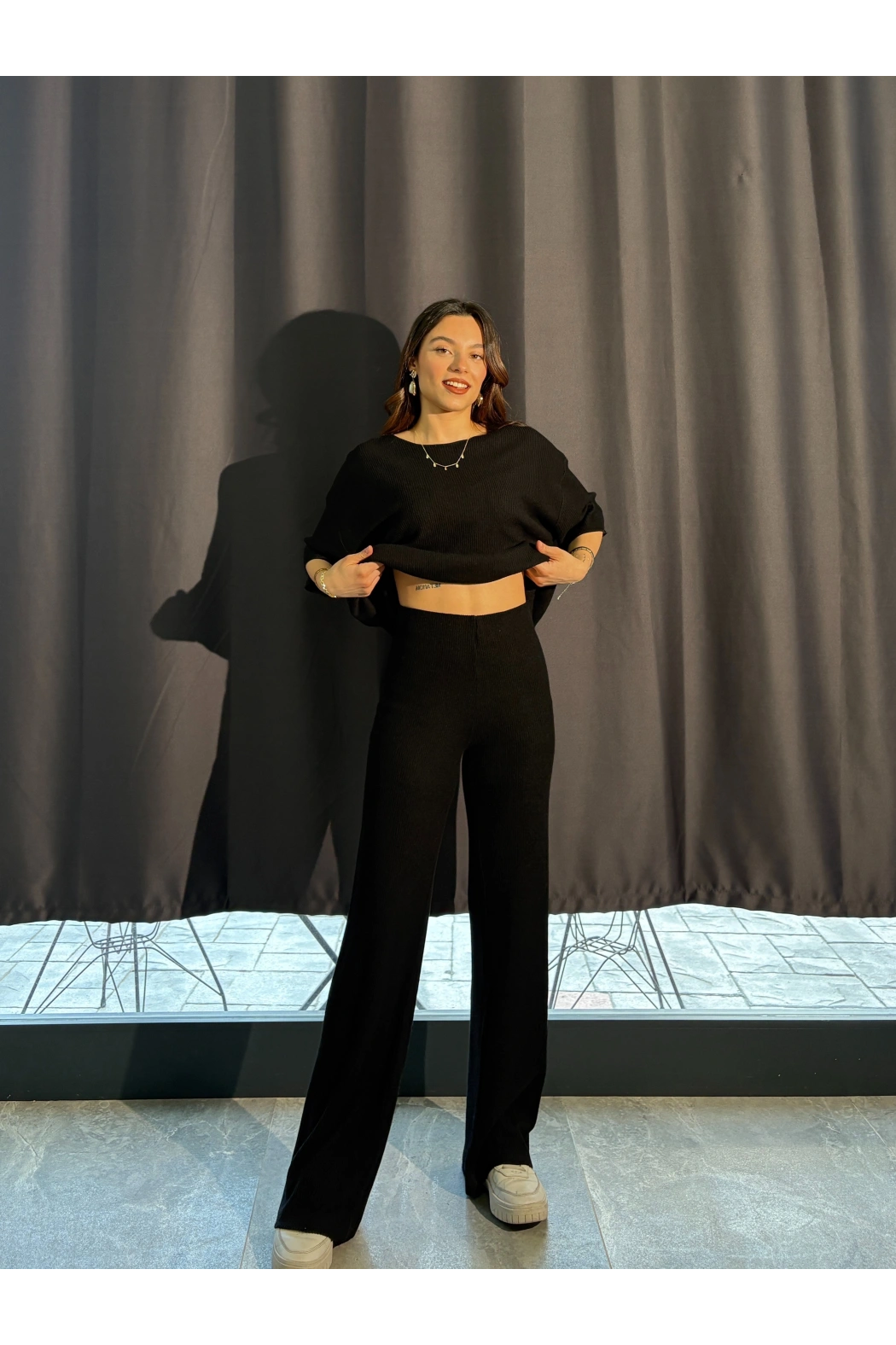 Siyah Alt Üst Takım