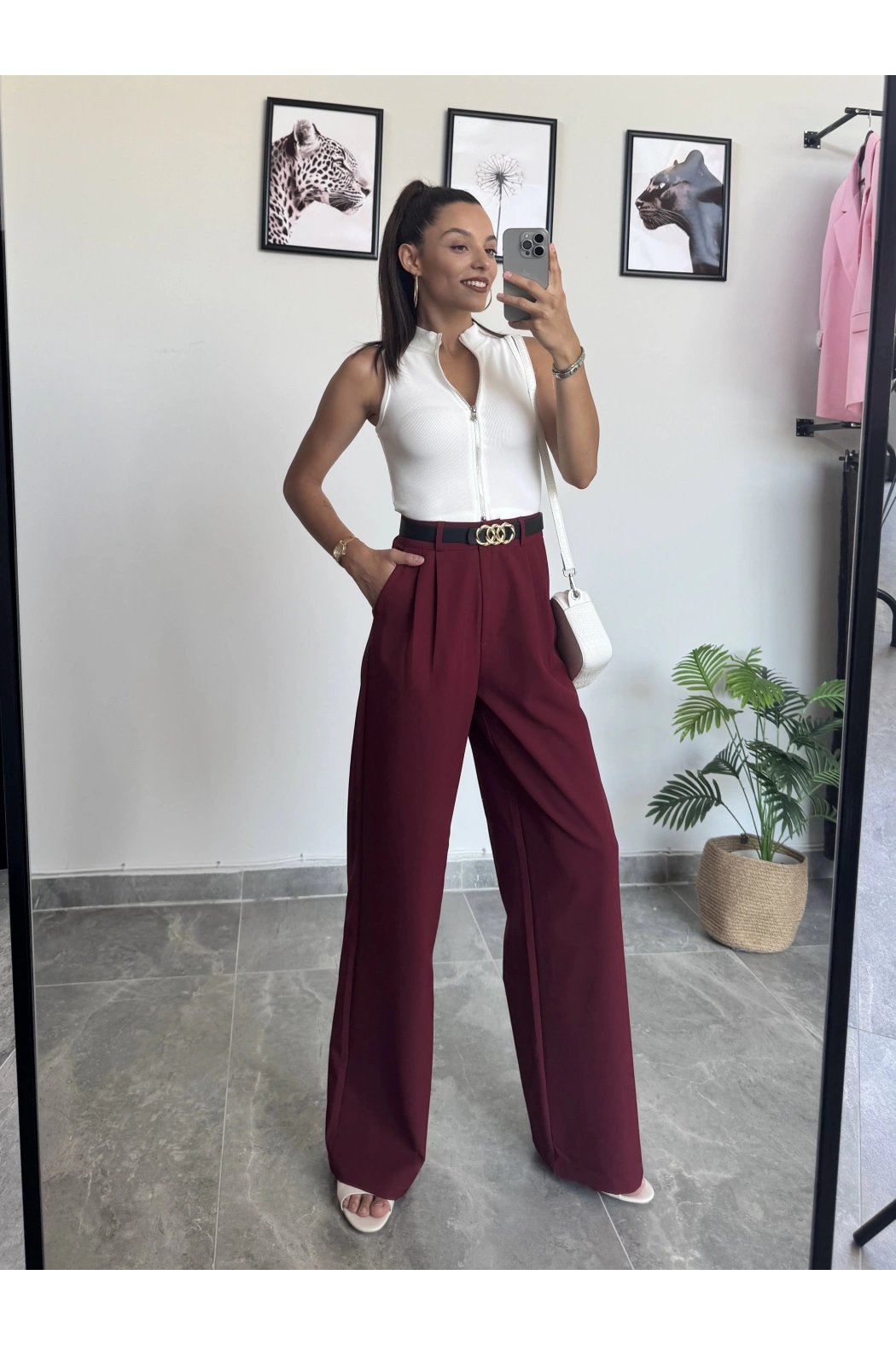 Bordo Palazzo Pantolon