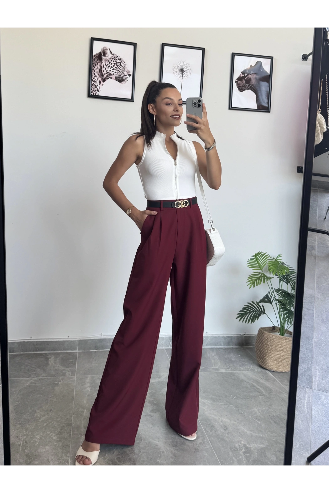 Bordo Palazzo Pantolon