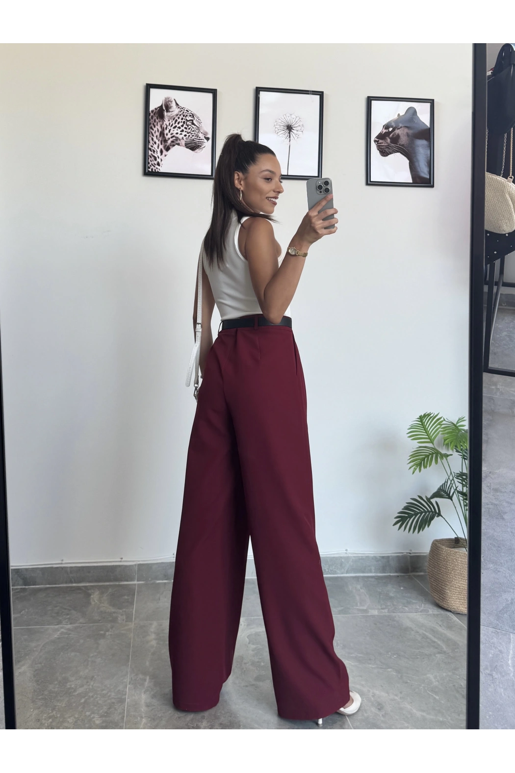 Bordo Palazzo Pantolon