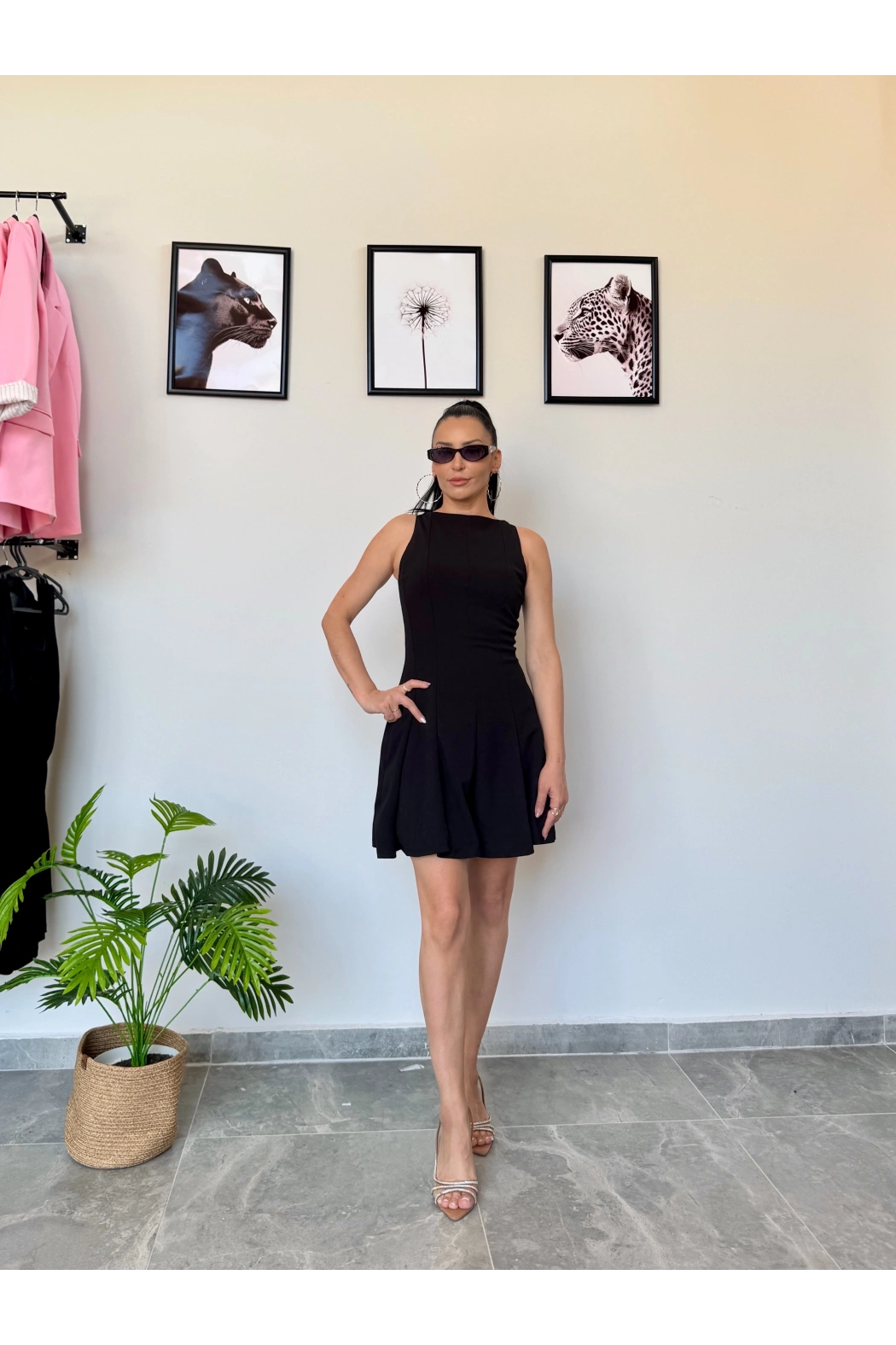 Orijinal Marka Siyah Elbise