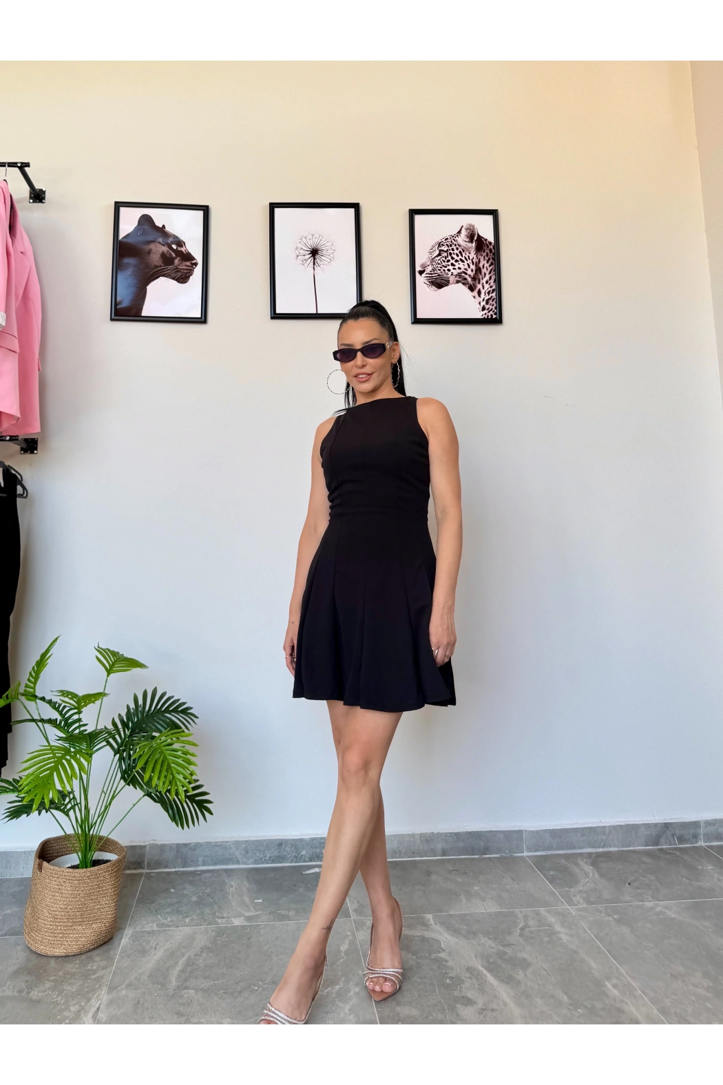 Orijinal Marka Siyah Elbise