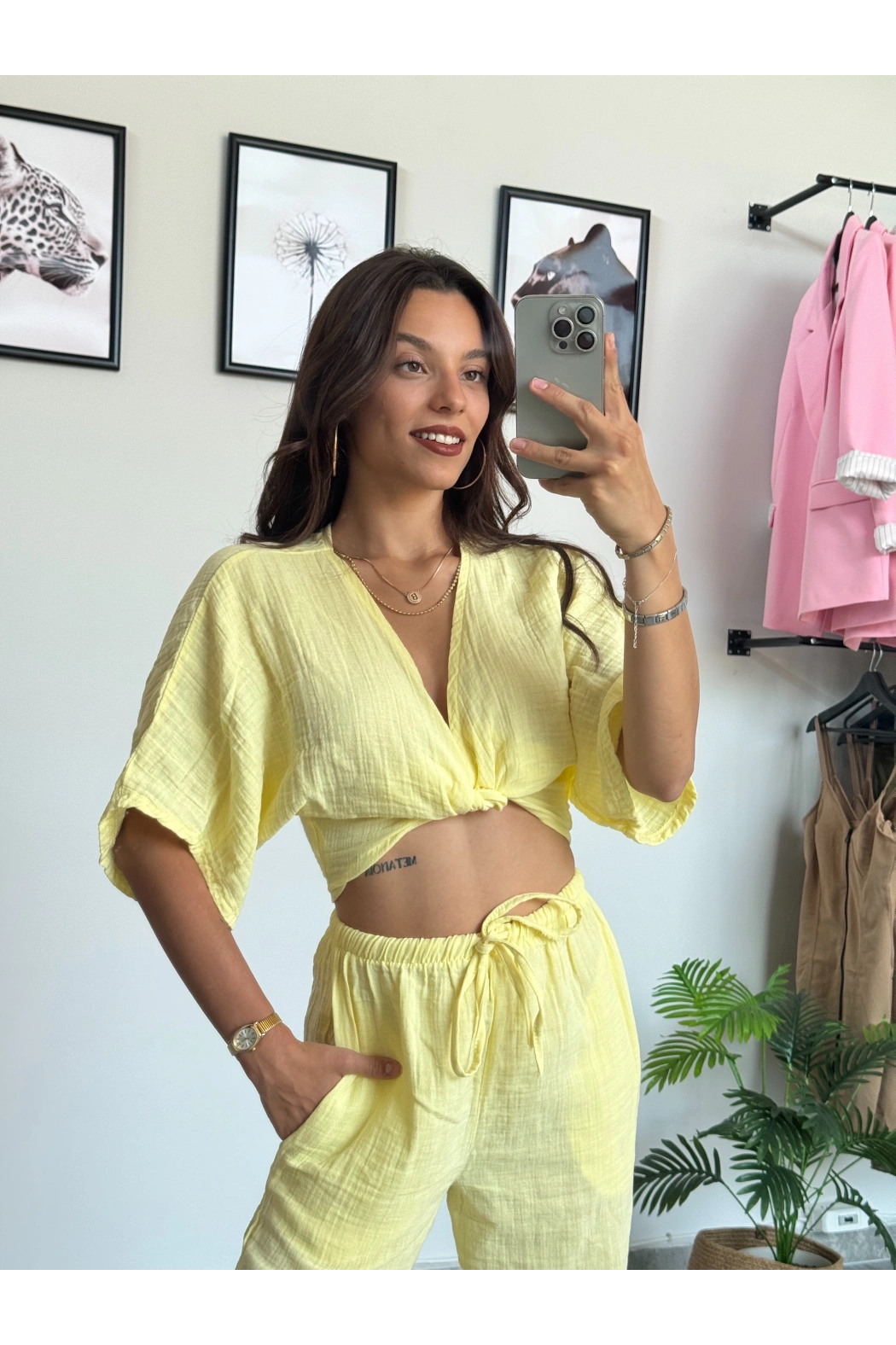 Sarı Müslin Takım