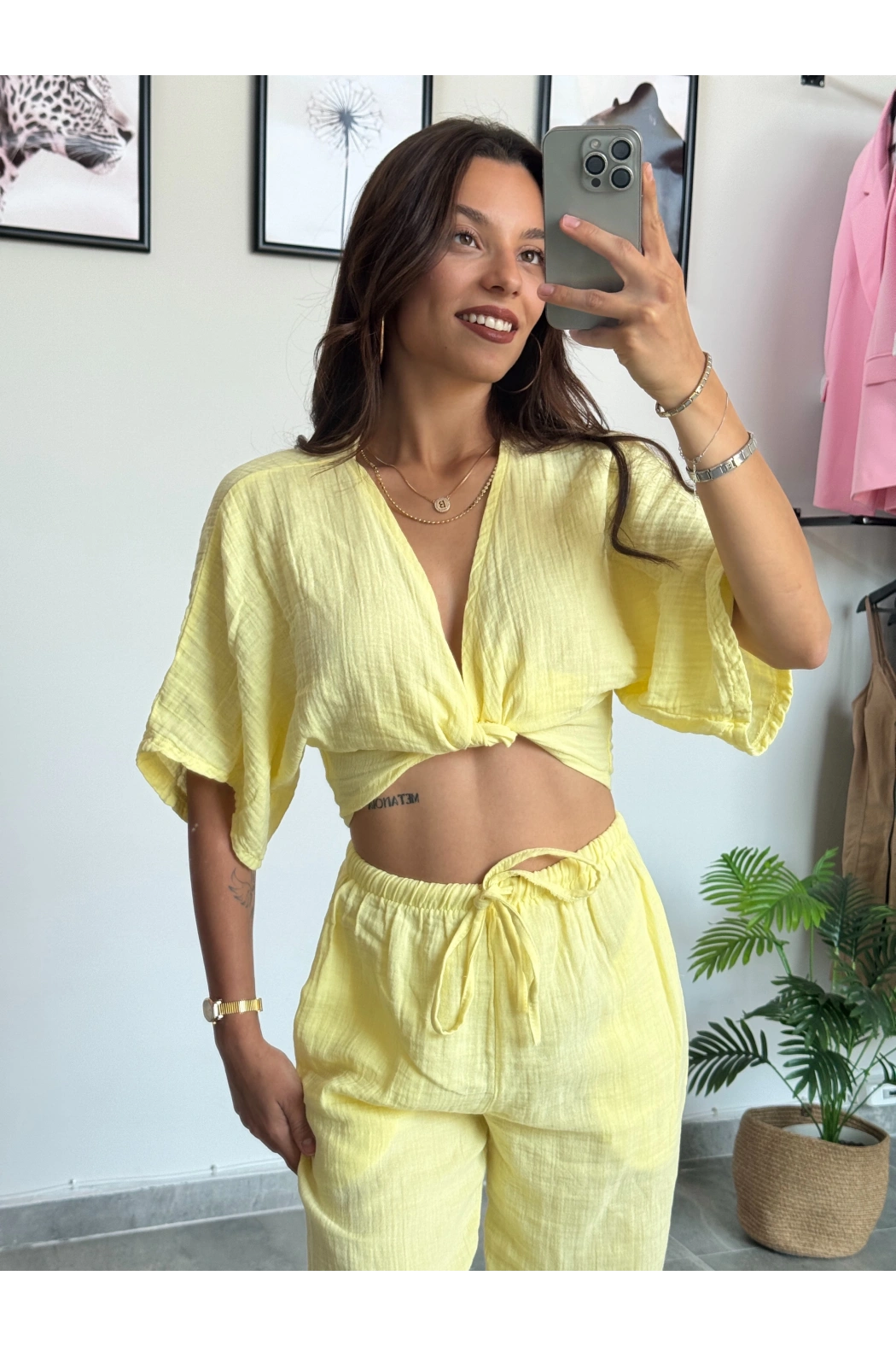 Sarı Müslin Takım