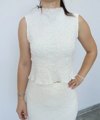 Krem Stradi Bürümcük Takım