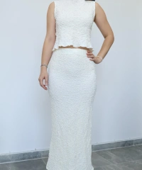 Krem Stradi Bürümcük Takım