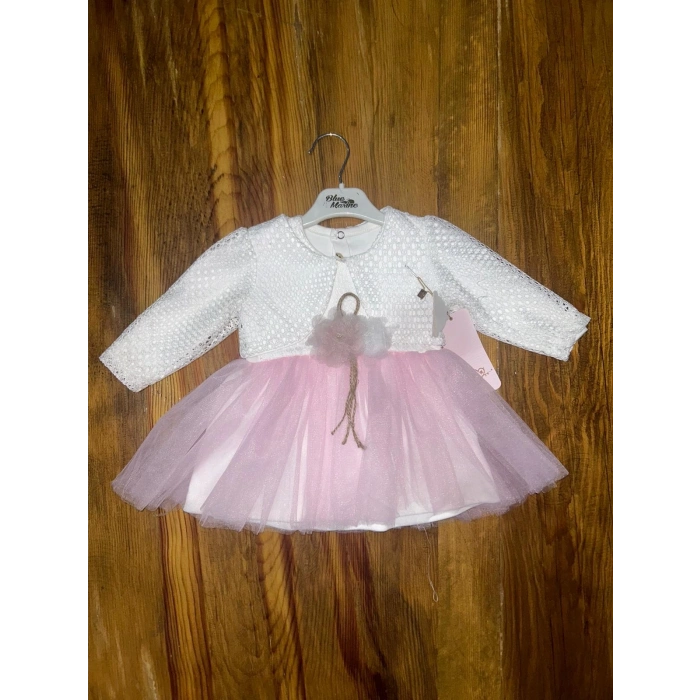 9-18 aylık prenses elbise pembe