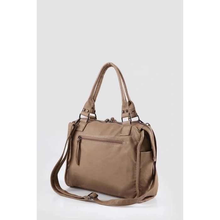 Abga Vizon Cilt Omuz Çantası