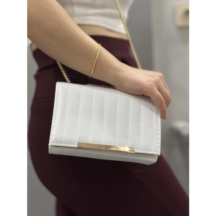 Cessi beyaz cilt çanta