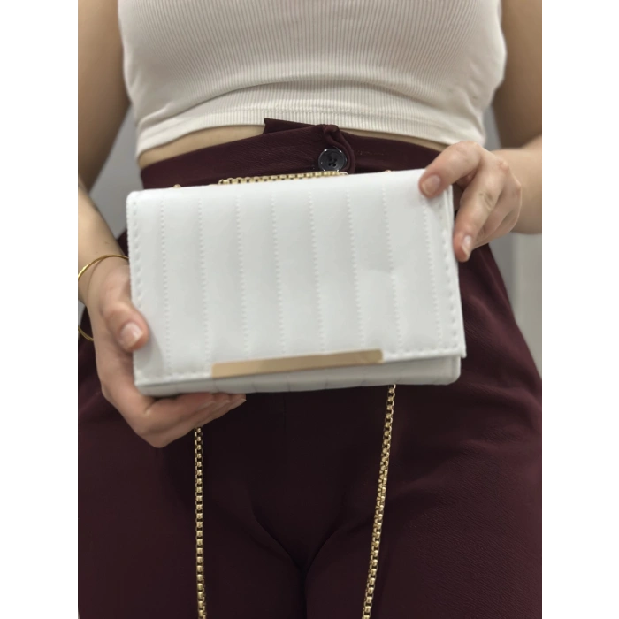 Cessi beyaz cilt çanta