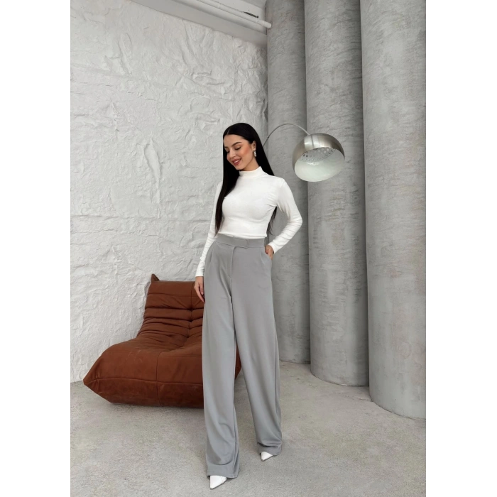 Cırtlı palazzo pantolon