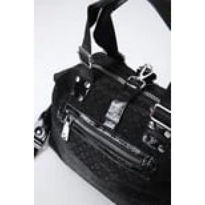 Firy Siyah Cilt Omuz Çantası