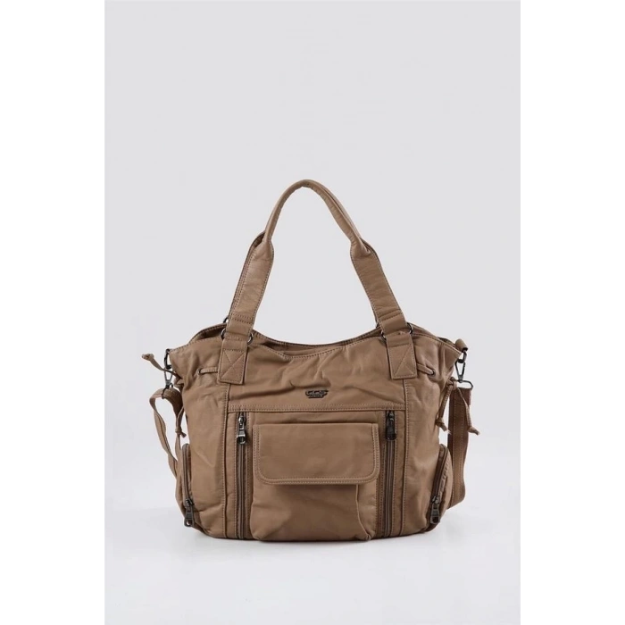 Giwer Vizon Cilt Omuz Çantası