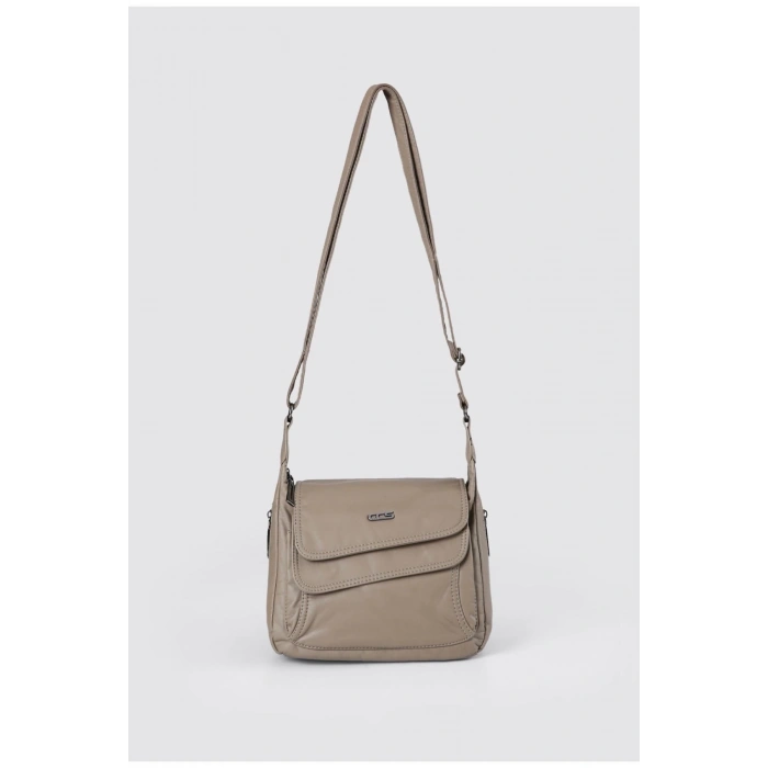 Jelli Vizon Cilt Omuz Çantası