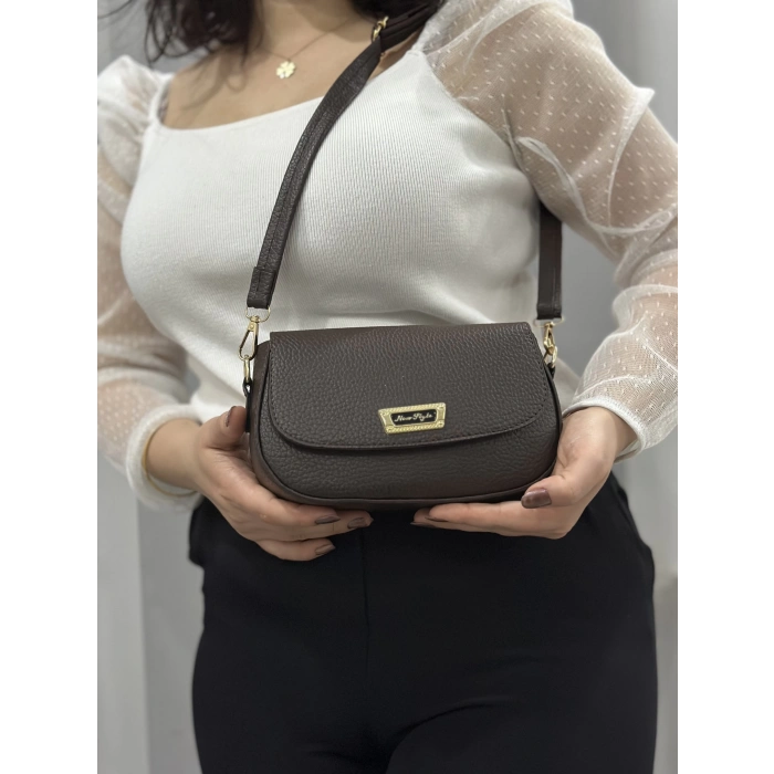 Kahve cilt jessi çanta