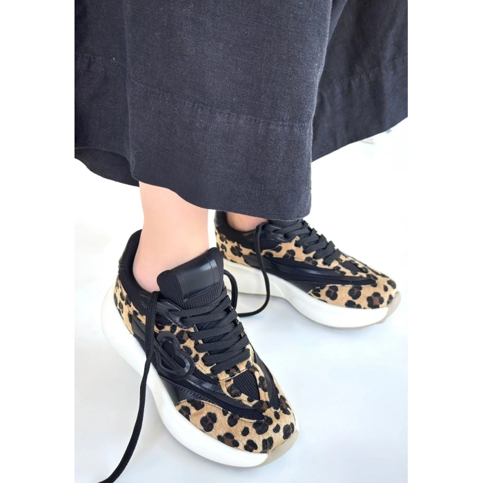 Kendy Leopar Nubuk Spor Ayakkabı