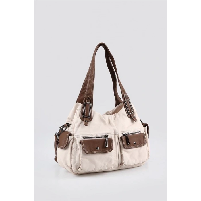 Oten Bej Cilt Omuz Çantası