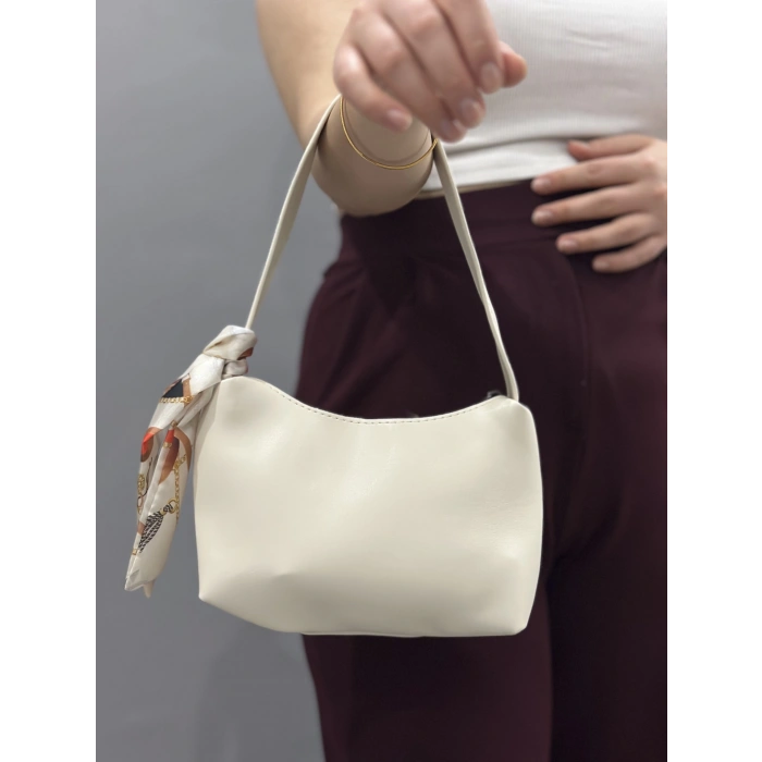 Riwan krem cilt çanta