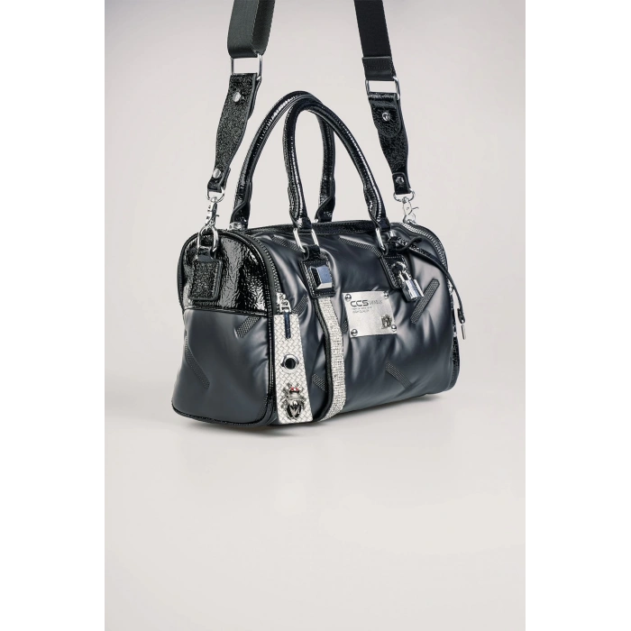 Stella Siyah Cilt Omuz Çantası