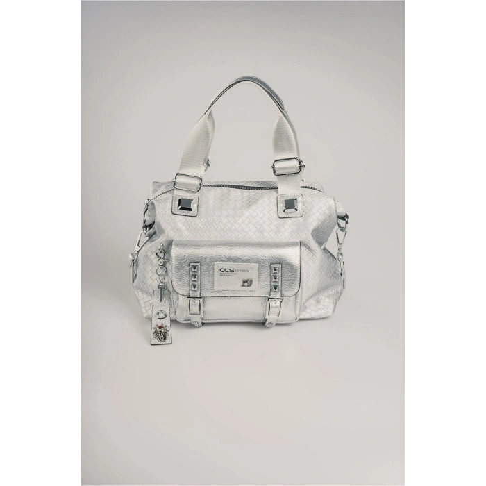 Wawin Gri Cilt Omuz Çantası