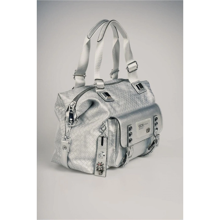 Wawin Gri Cilt Omuz Çantası