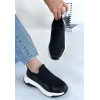 Kendy Siyah Cilt Spor Ayakkabı