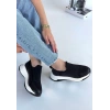 Kendy Siyah Cilt Spor Ayakkabı