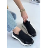 Kendy Siyah Cilt Spor Ayakkabı