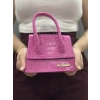 Luxe pembe cilt çanta