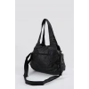 Miver Siyah Cilt Omuz Çantası