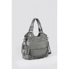 Silla Gri Cilt Omuz Çantası