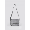 Witer Gri Cilt Omuz Çantası