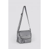 Witer Gri Cilt Omuz Çantası