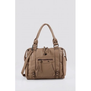 Abga Vizon Cilt Omuz Çantası