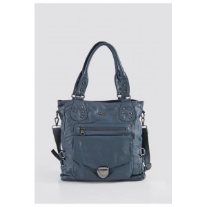 Asin Mavi Cilt Omuz Çantası