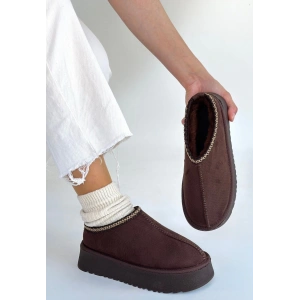 Foyk Kahverengi Süet Bot