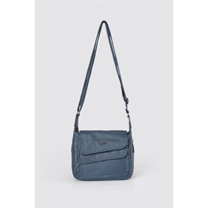 Jelli Mavi Cilt Omuz Çantası