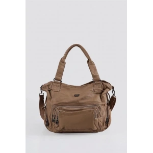 Katti Vizon Cilt Omuz Çantası