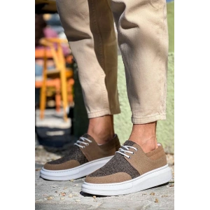 KB-042  Kuback  Bağcıklı Taba Günlük Erkek Ayakkabı